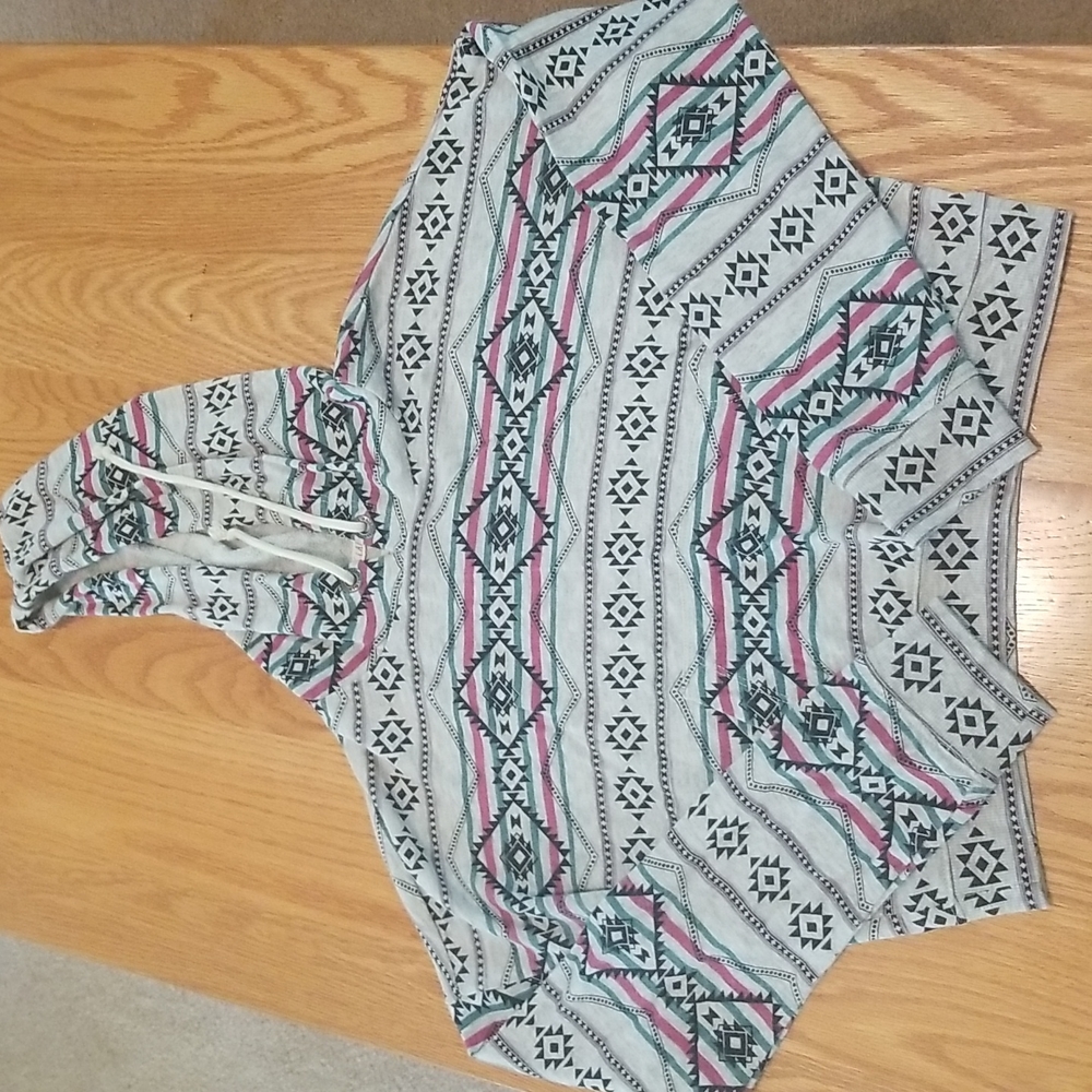 LA Hearts XS printed hoodie